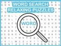 Logħba Tfittxija tal-Kelma Puzzles Rilassanti  onlajn