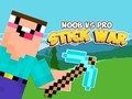 Logħba Noob vs Pro Stick Gwerra  onlajn