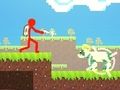 Logħba Red Stickman vs Monster School 2 onlajn