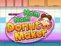 Logħba Nom nom donut maker onlajn