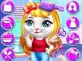 Logħba Salon tax-xagħar tal-kitty chic baby onlajn