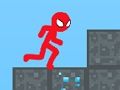 Logħba Stickman Blockworld Parkour 2 onlajn