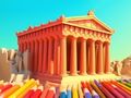 Logħba Ktieb tal-kulur: Tempju tal-Parthenon  onlajn
