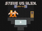 Logħba Steve vs Alex Jailbreak onlajn