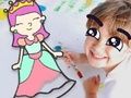 Logħba Ktieb Kulur: Prince U Princess  onlajn