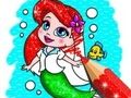 Logħba Ktieb tal-kulur: Mermaid  onlajn