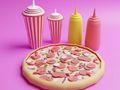Logħba Ktieb tal-kulur: Pizza  onlajn