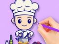 Logħba Ktieb tal-kulur: Chef  onlajn