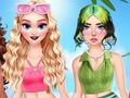 Logħba Sajf Coconut Girl Dress Up  onlajn