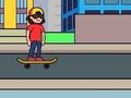 Logħba Skateboard Wheelie onlajn