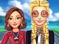 Logħba Moda biker bffs onlajn