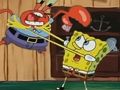 Logħba Fnf cheapskate: spongebob vs is-Sur Krabs onlajn