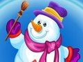 Logħba Snowman Dress Up onlajn