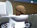 Logħba Skibidi toilet Moto Bike Racing onlajn