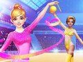 Logħba Ġinnastika Girls Dress Up Game  onlajn