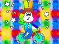 Logħba Ktieb tal-kulur: Monkey Rides Unicycle  onlajn