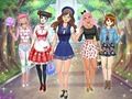 Logħba Anime School High School Dress Up onlajn
