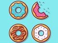 Logħba Ktieb tal-kulur: Donuts  onlajn