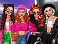 Logħba Gwerer tal-Moda Monokromi Vs Rainbow  onlajn