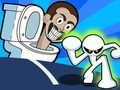 Logħba Tojlit Stickman vs Skibidi onlajn