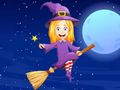 Logħba Ktieb tal-kulur: Girl Halloween  onlajn