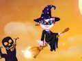 Logħba Tfajla qattus lesti għal Halloween  onlajn