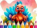 Logħba Ktieb tal-kulur: Thanksgiving Happy  onlajn