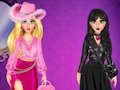 Logħba Fashion Battle Roża vs Iswed  onlajn