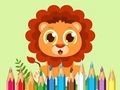 Logħba Ktieb tal-kulur: Baby Lion  onlajn