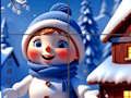 Logħba Puzzle Happy Snowman onlajn