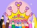 Logħba Ktieb tal-kulur: Princess Crown  onlajn