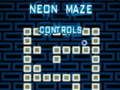 Logħba Neon Maze Kontroll  onlajn