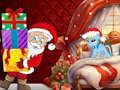 Logħba Pjaċir Milied Santa Escape  onlajn