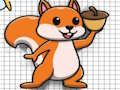 Logħba Avventura Kulur Squirrel  onlajn