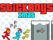 Logħba Stickboys Xmas onlajn