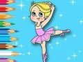 Logħba Ktieb tal-Kulur: Girl Ballet  onlajn