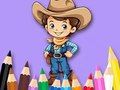 Logħba Ktieb tal-kulur: Cowboy onlajn Logħba Ktieb tal-kulur: Cowboy onlajn