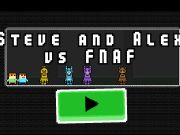 Logħba Steve u Alex vs Fnaf  onlajn