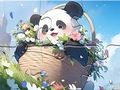 Logħba Jigsaw Puzzle: Kutra Panda  onlajn