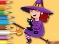 Logħba Ktieb tal-Kulur: Witch Trainee  onlajn