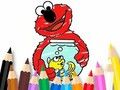 Logħba Ktieb Kulur: Elmo Ħabib Ġdid  onlajn