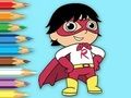 Logħba Ktieb tal-kulur: Super-Ryan  onlajn