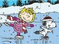 Logħba Puzzle jigsaw: Snoopy Skating onlajn