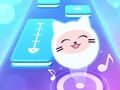 Logħba Mużika Cat! Piano Tiles Game 3D  onlajn