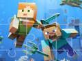 Logħba Minecraft jigsaw puzzle onlajn