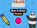 Logħba Aħna Bare Bears Kif Tiġbed Panda  onlajn