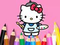 Logħba Ktieb Kulur: Hello Kitty Painting  onlajn