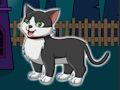 Logħba Halloween Smiley Cat Escape onlajn