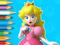 Logħba Ktieb tal-Kulur: Young Princess Peach  onlajn