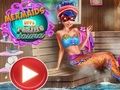 Logħba Mermaids BFFs Reallife Sawna  onlajn